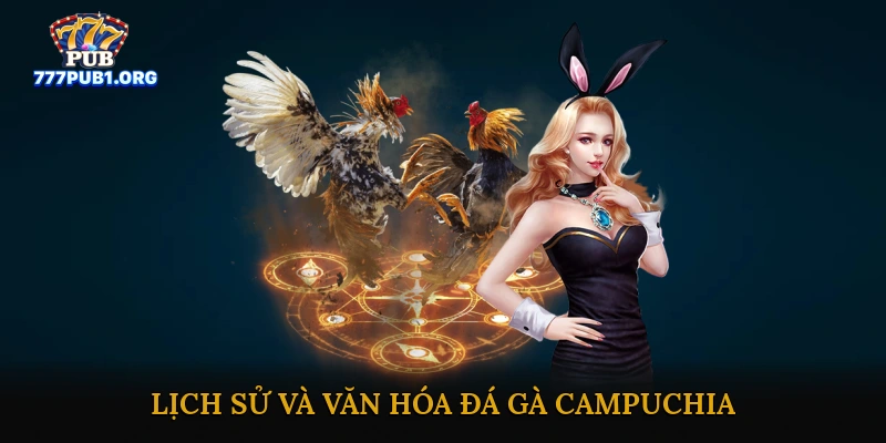Lịch sử và văn hóa đá gà Campuchia